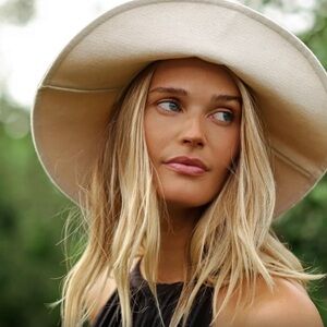 JENNI KAYNE cotton canvas sun hat